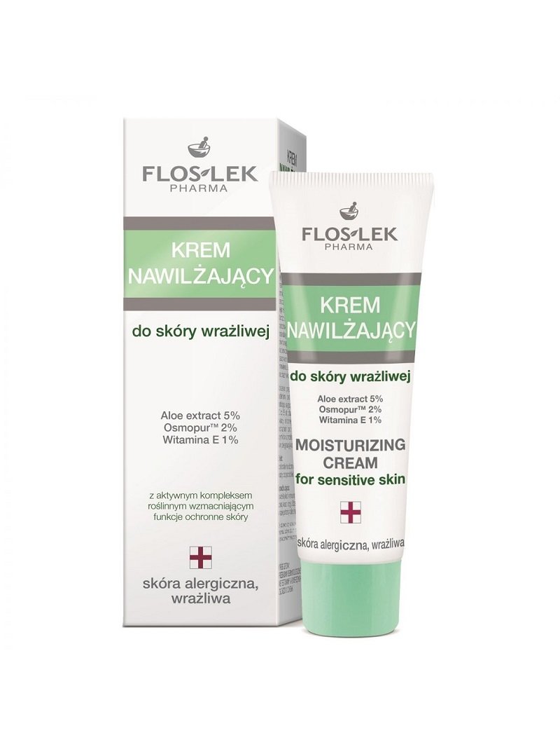 Flos-Lek HYPOALERGICZNY Krem nawilżający do skóry wrażliwej 50ml