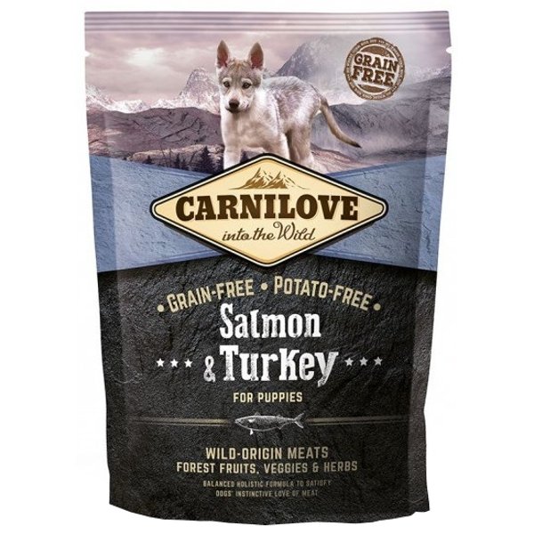 Brit Carnilove Salmon&Turkey Puppies 1,5 kg