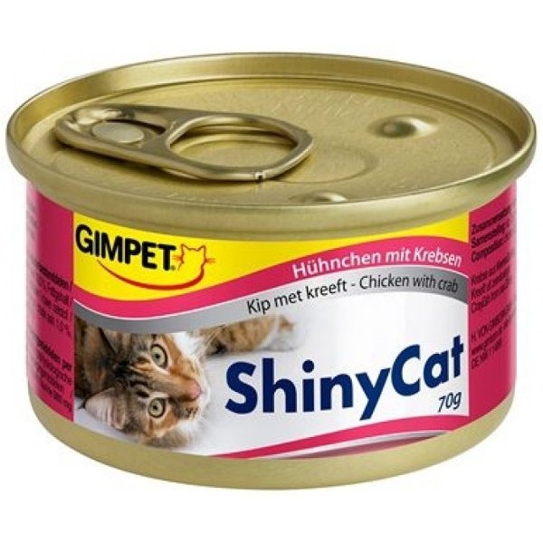 Gimpet ShinyCat kurczak i raki 70g