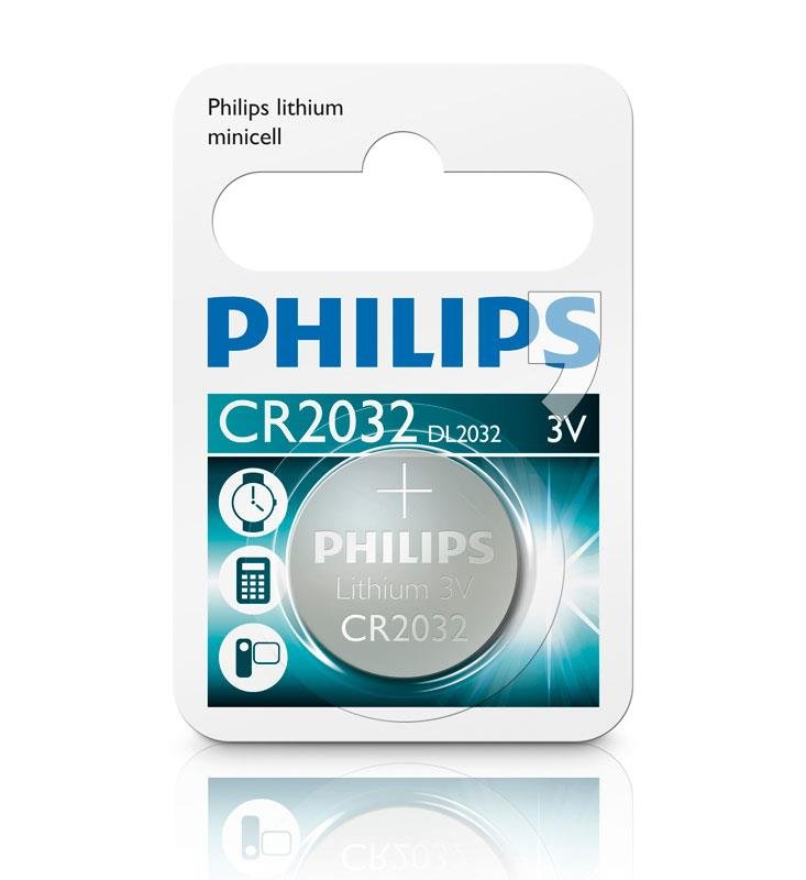 Philips Ceba Bateria Pastylkowa CR2032/01B Lithium