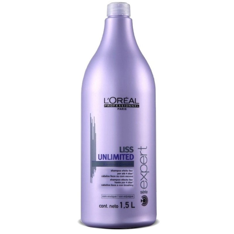 Loreal Liss Unlimited, szampon wygładzający, 1500ml
