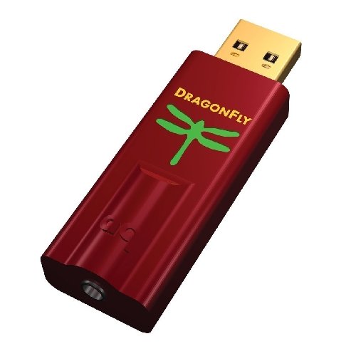 AudioQuest Dragonfly Red 1.0 USB DAC Digital Analog Converter) Preamp Headphone Amp