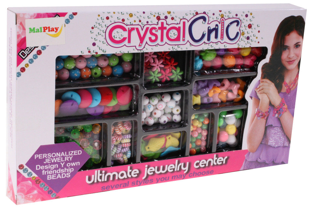 Zdjęcia - Pozostałe zabawki CRYSTAL MalPlay, Zestaw do robienia bransoletek 