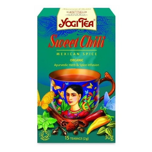 Yogi Tea Herbatka SŁODKIE CHILI BIO (17 x 1,8 g)