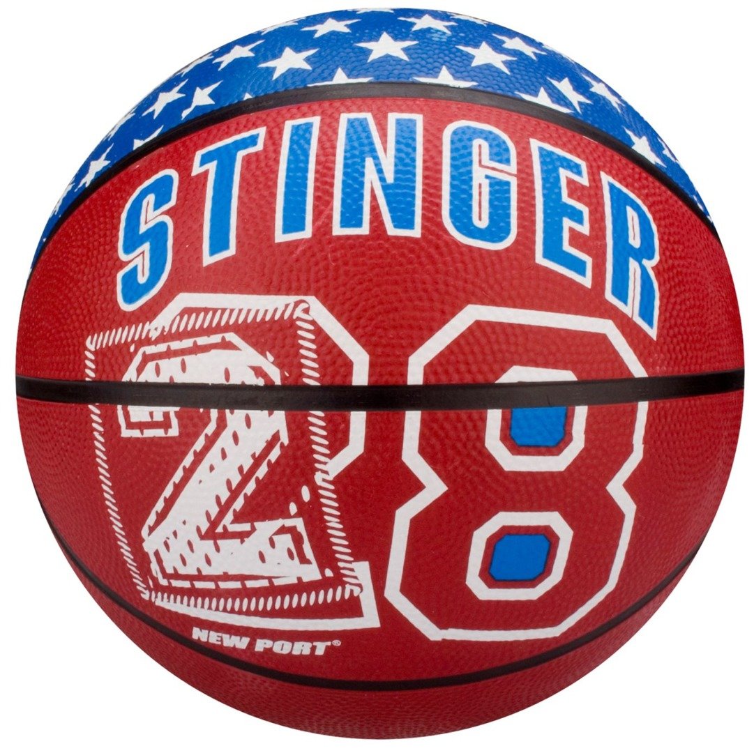 New Port Stinger - Basketball, Blau/Bordeaux (SR016GE1)