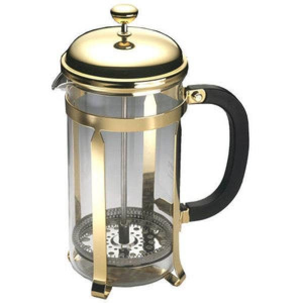 CAFE OLE Zaparzacz do kawy French Press CAFE OLE Classic Gold, 350 ml