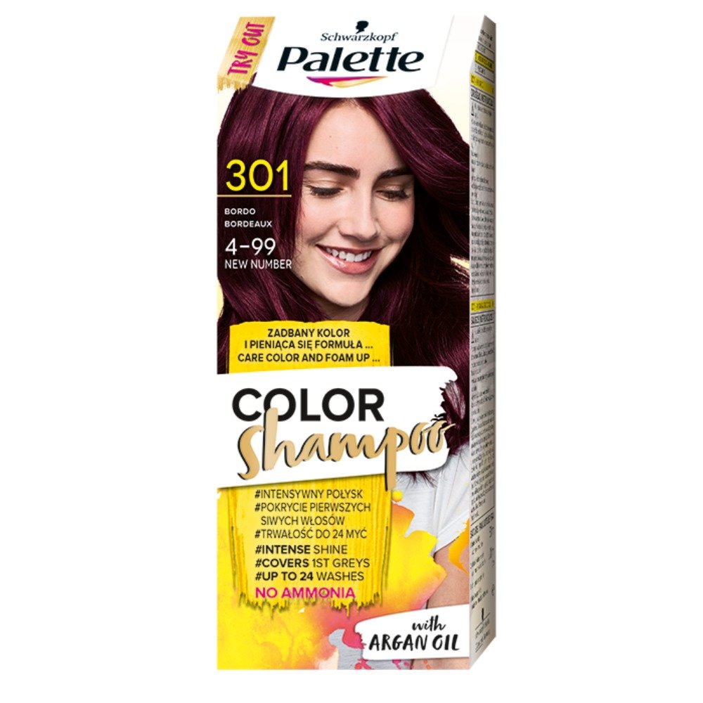 Schwarzkopf Palette Color Shampoo 301 Bordo