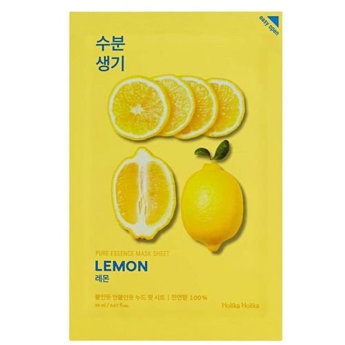 Holika Mask Sheet Pure Essence Lemon Maseczka do twarzy w płachcie z ekstraktem z cytryny 20ml 1234591634