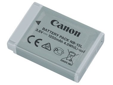 Canon Baterie do kamer wideo fotoaparatów NB-13L dla G7X 1250mAh) 9839B001)
