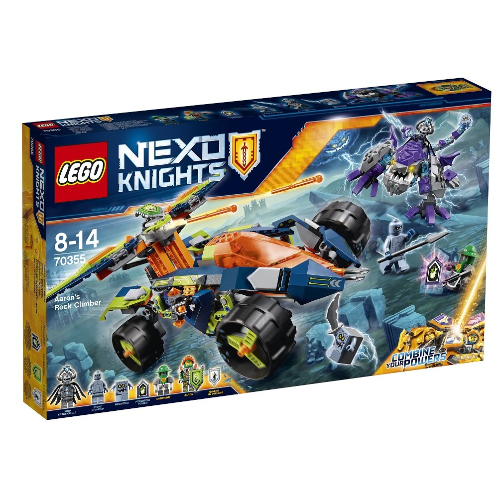 LEGO Nexo Knights Wspinacz Aarona 70355