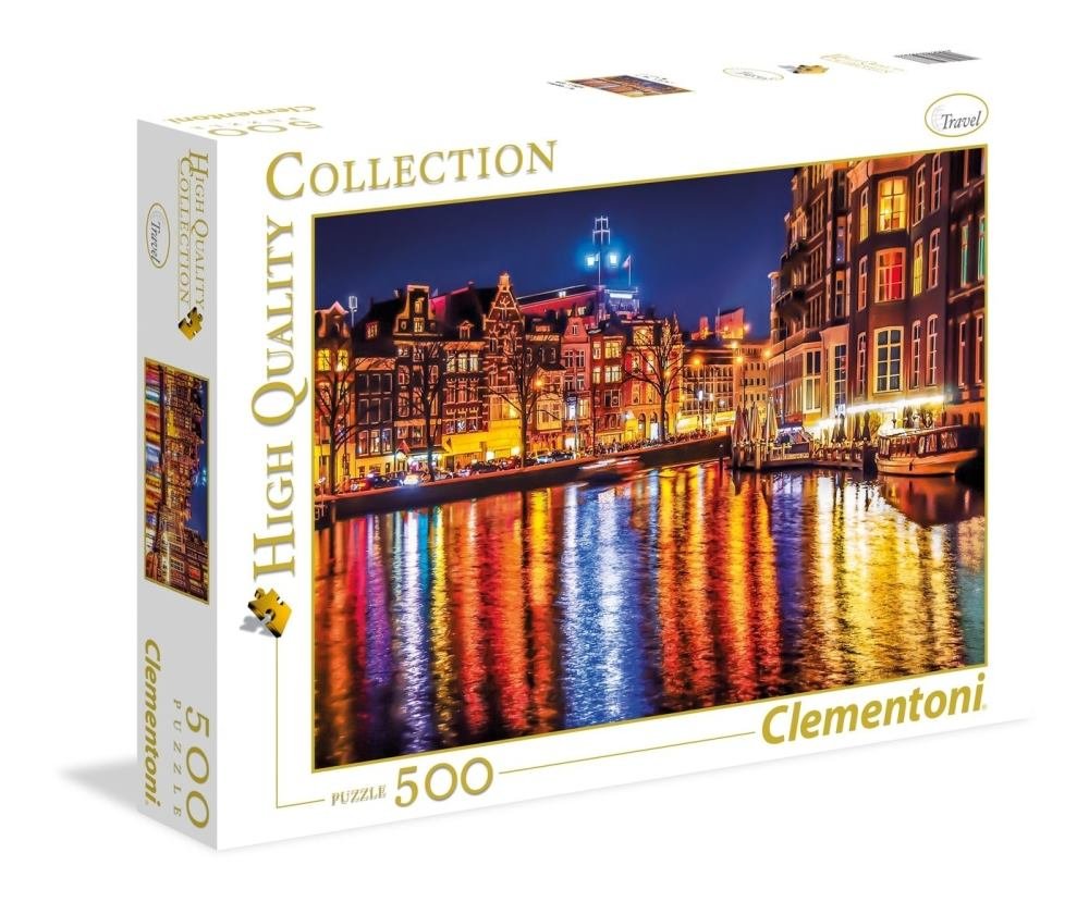 Clementoni 500 Elementów Amsterdam GXP-593523