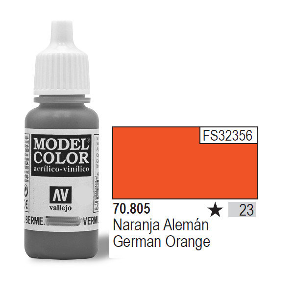 Vallejo German Orange MC023 70805