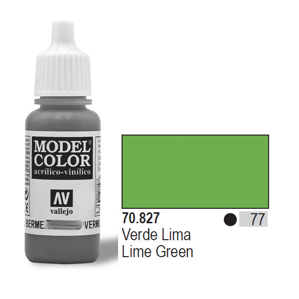 Vallejo Farba Nr77 Lime Green Matt 17ml