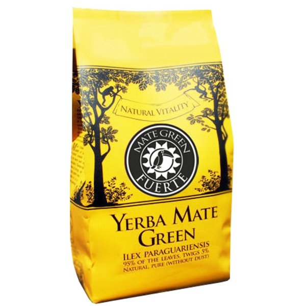 Mate Green Yerba Mate Herbata YERBA Fuerte, 1 kg