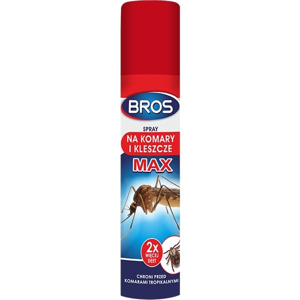 Bros Spray na komary i kleszcze MAX 90ml marki