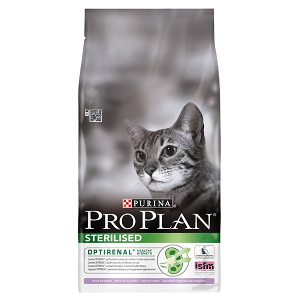 Purina Pro Plan Sterilised Optirenal Turkey  10Kg