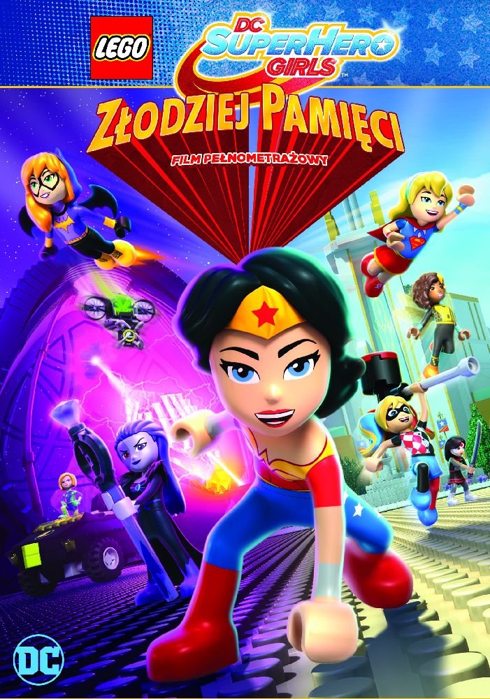 Warner Bros Lego Super Hero Girls Złodziej pamięci DVD