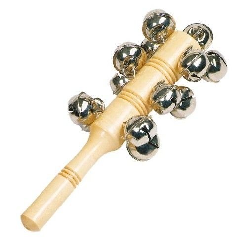 Goki Instrument perkusyjny - Grzechotka z 13 dzwonkami 15280