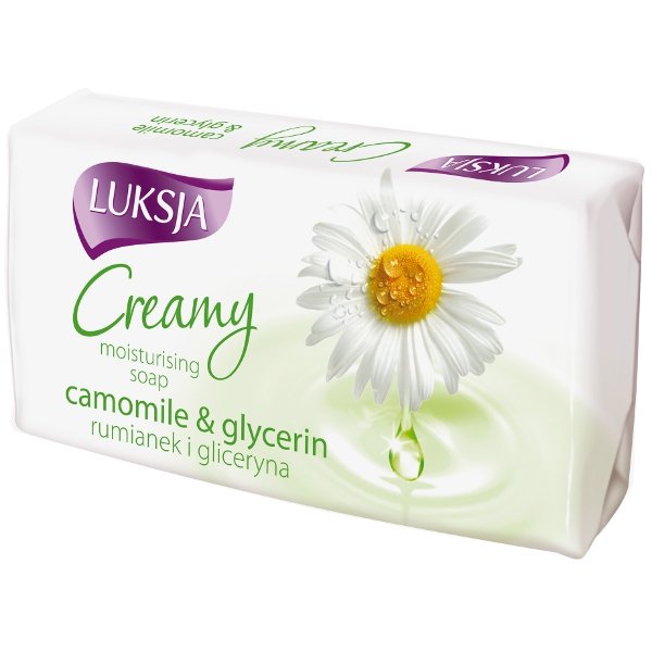 Luksja Camomile&Glycerin 90g - mydło kosmetyczne