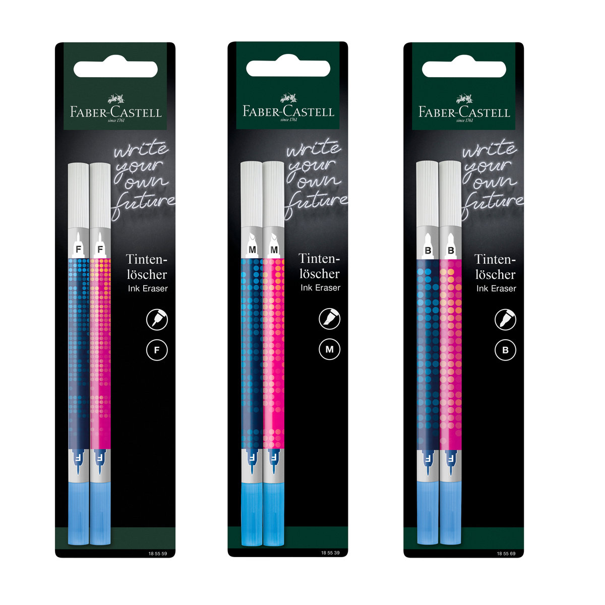 Faber-Castell Faber Castell, Wymazywacz do Atramentu 2 szt.