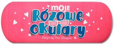 Etui na okulary Różowe Nowa