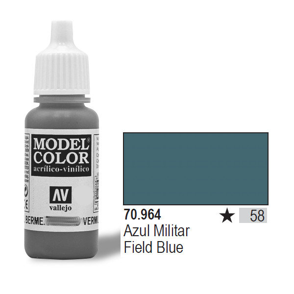 Vallejo Field Blue MC058 70964