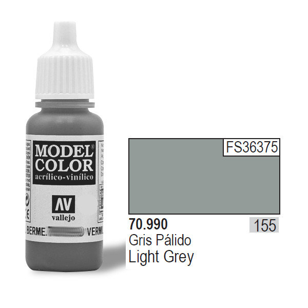 Vallejo Farba Nr155 Light Grey 17ml 441780