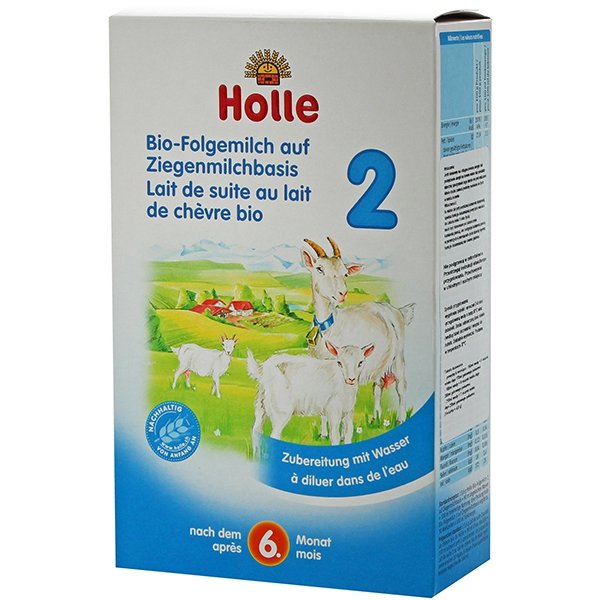 Holle Baby BIO 2 na bazie mleka koziego 400g