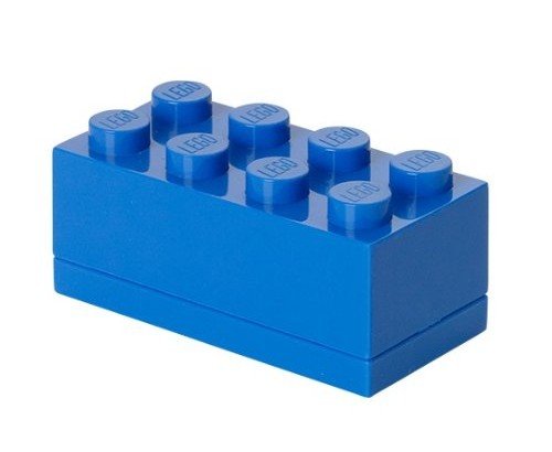 LEGO Mini Box niebieskie