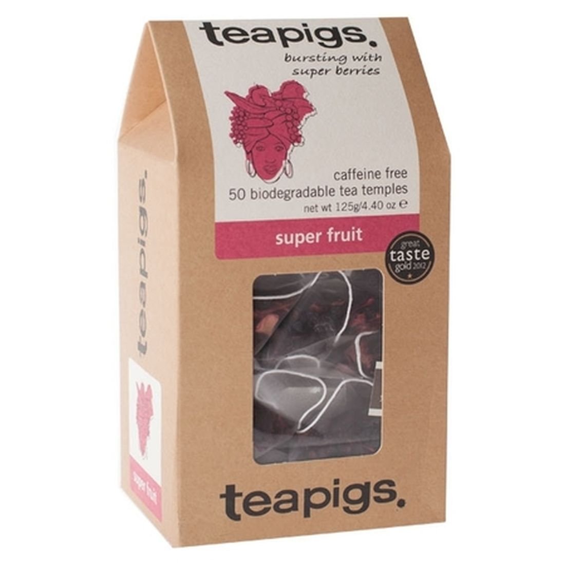 Herbata TEAPIGS Super Fruit, 50 szt.