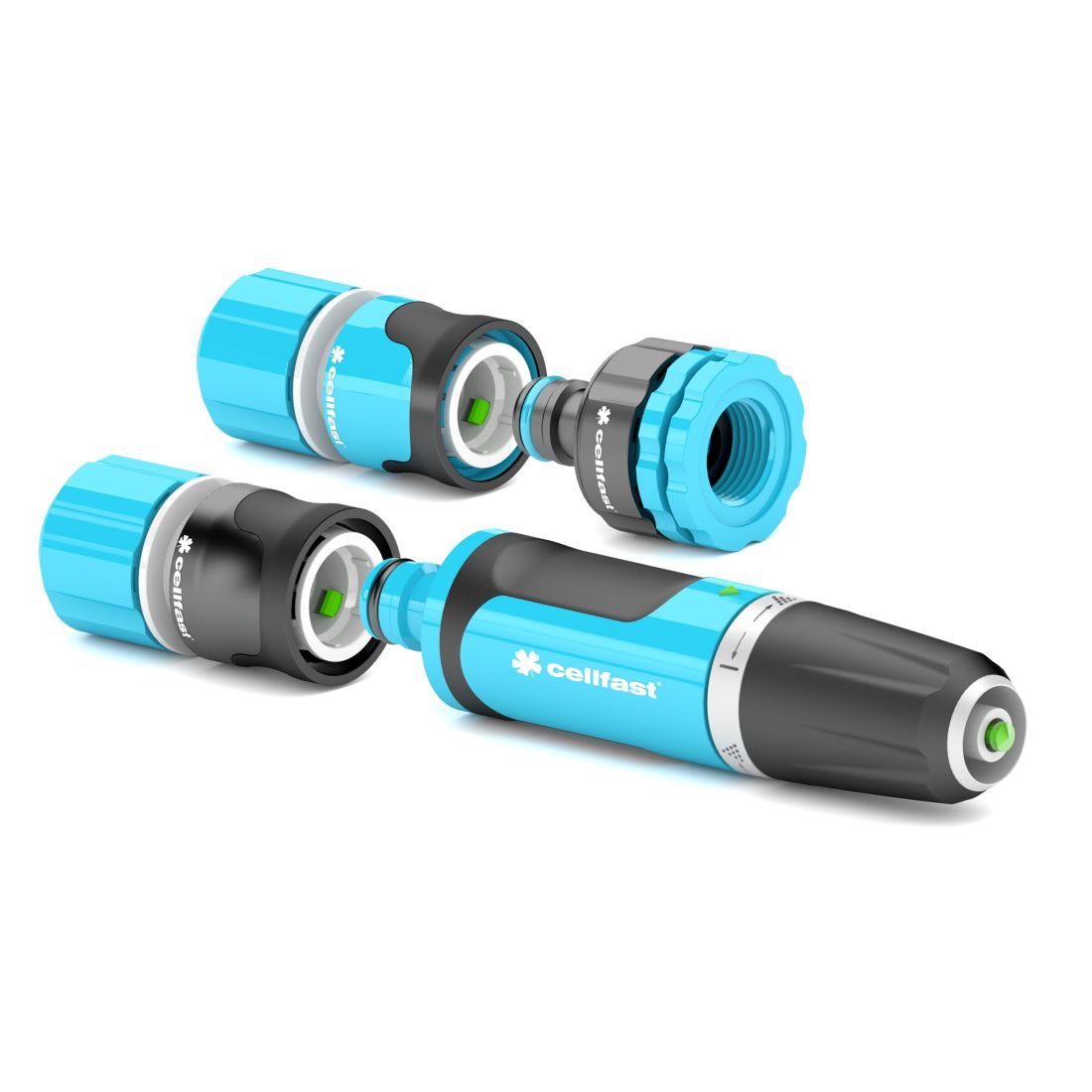 Cellfast Zestaw ze zraszaczem prostym 1/2 ERGO 53-500