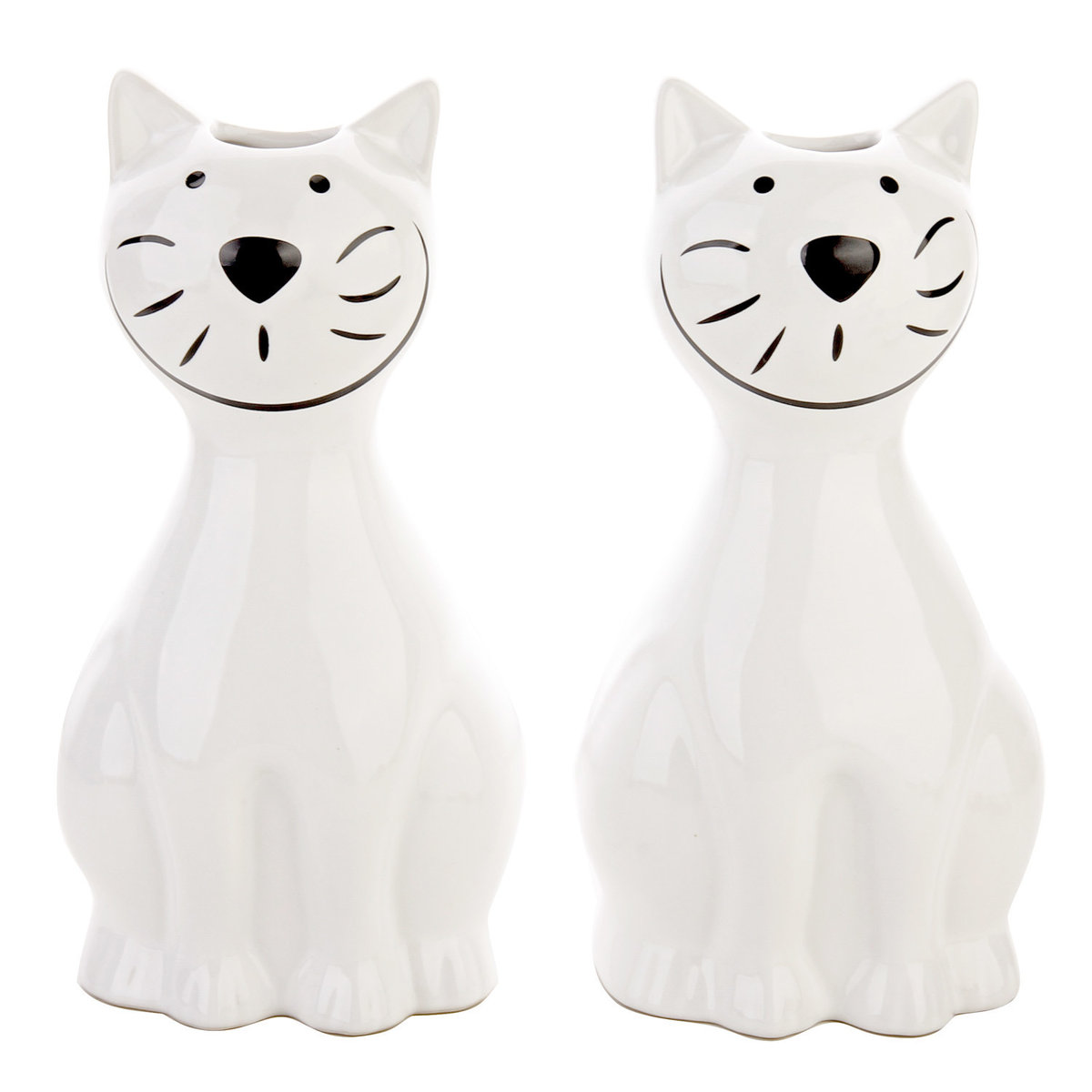 Ceramiczny nawilżacz powietrza na kaloryfer KOT, 2 sztuki w komplecie