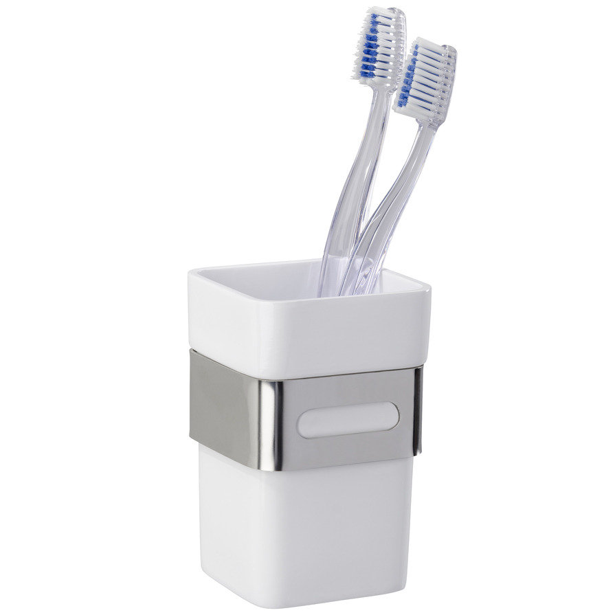 Wenko Pojemnik na szczoteczki do zębów PREMIUM PLUS stal nierdzewna 22773100
