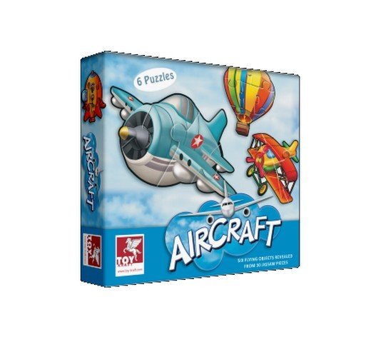 Toy Kraft Puzzle Super 6 statków powietrznych 30