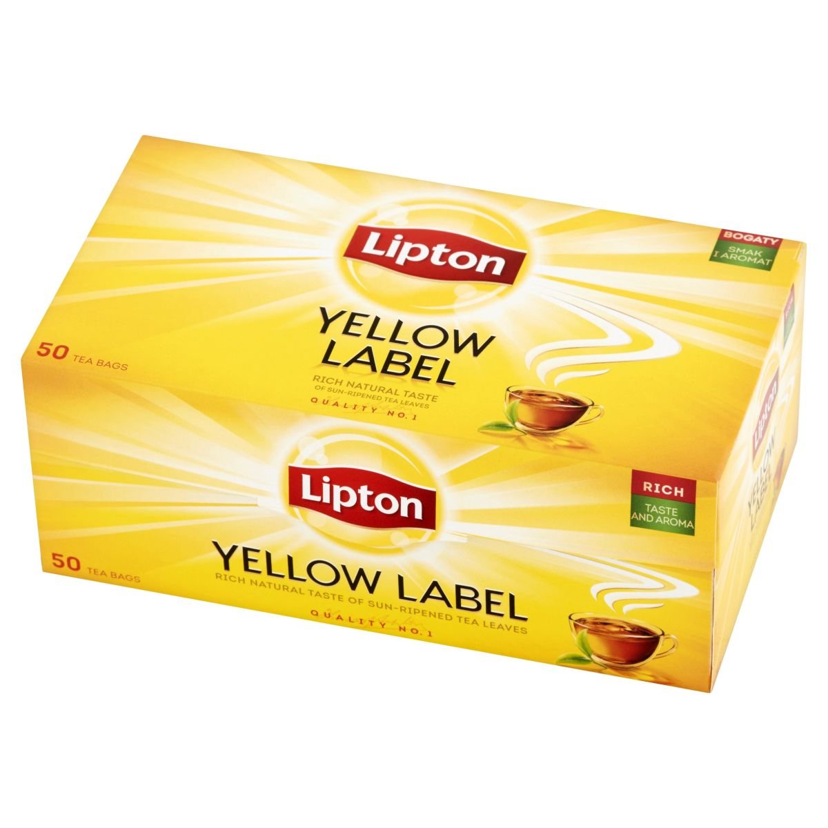 Unilever Herbata czarna Lipton Yellow Label Ex50