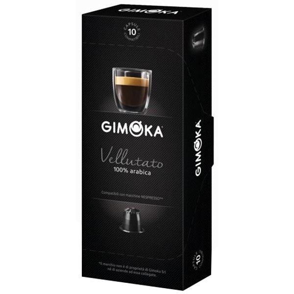 Gimoka Vellutato kapsułki Nespresso 100% Arabika