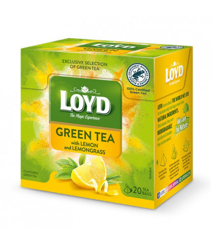 Loyd MOKATE Herbata Green Tea Lemon A'20x1,7 g