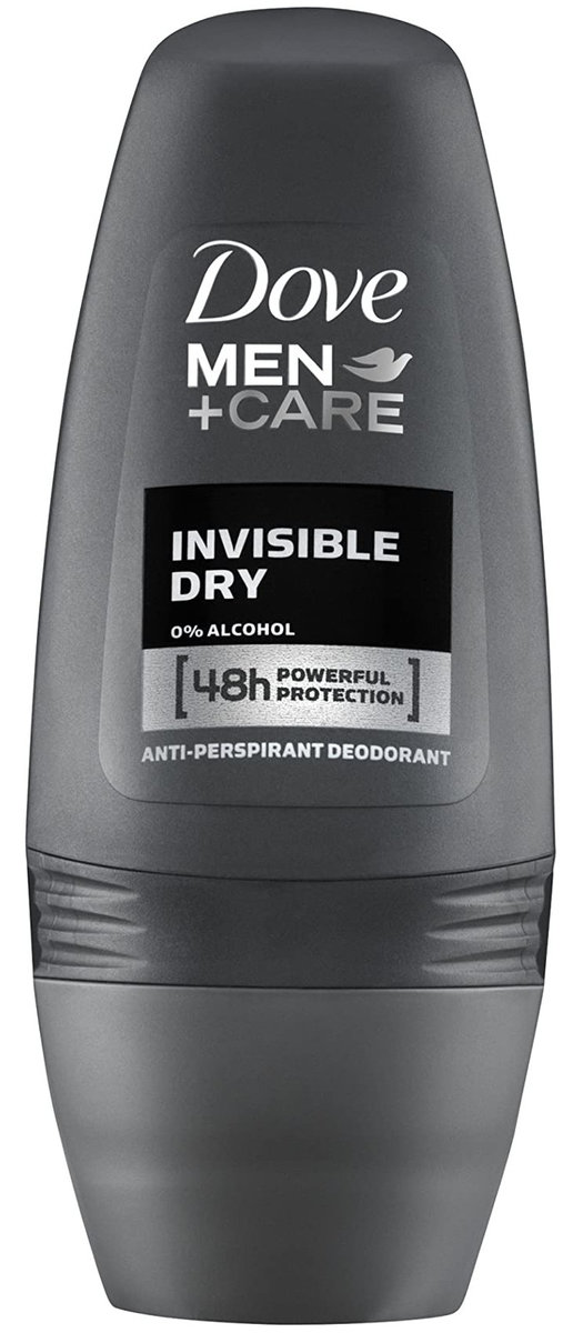Dove Unilever 50ml roll-on Men Invisible Dry