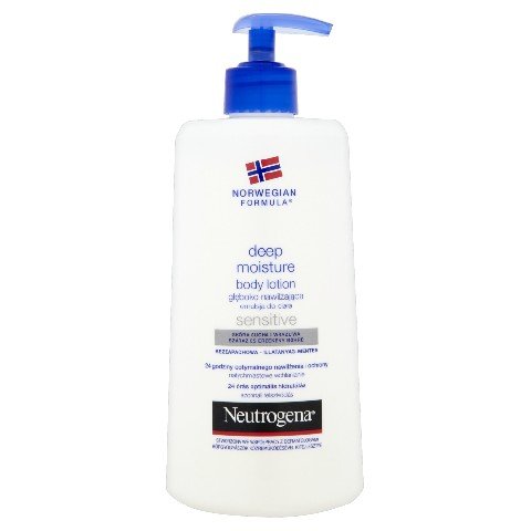 Neutrogena Deep Moisture Sensitive Głęboko nawilżająca Emulsja do ciała 400ml