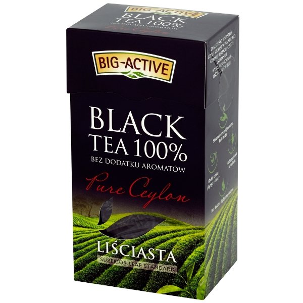 BIO-ACTIVE Big-Active Pure Ceylon Herbata czarna 100% liściasta 100 g