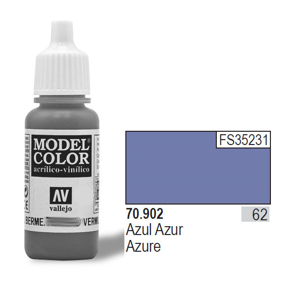 VALLEJO Farba Nr62 Azure Matt 17ml