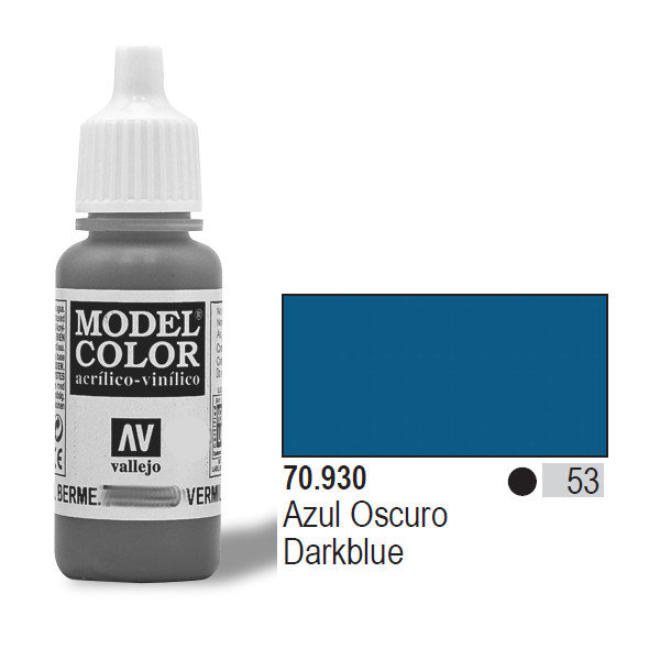 Vallejo Farbka Model Color Dark Blue 17ml 70.930