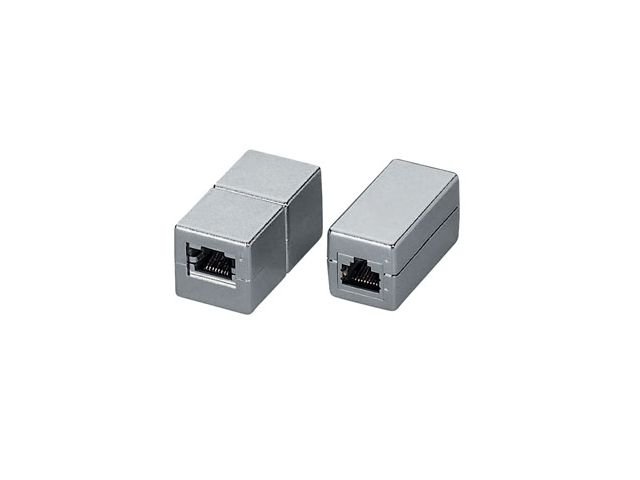 Equip adapter złączka sieciowa RJ45 x2 kat.6 ekranowana 121169