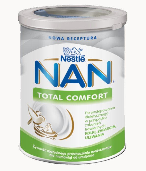 Nestle Mleko NAN Comfort Zaparcia Preparat do postępowania dietetycznego dla niemowląt od urodzenia 400 g 3192721