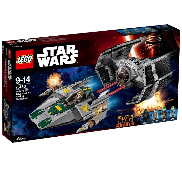 LEGO Star Wars TIE Fighter kontra Myśliwiec A-Wing 75150