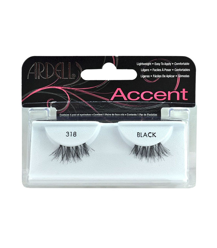 Ardell Accent 318 1 para sztucznych rzęs Black