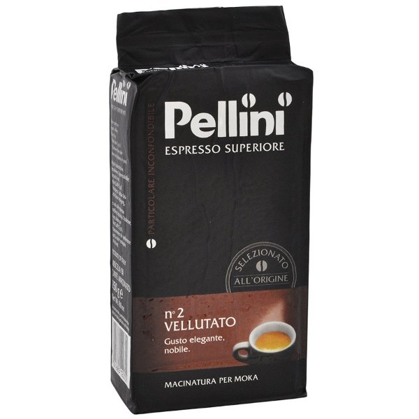 Pellini Włoska kawa mielona import Espresso Superiore No 2 Vellutato, 250 g