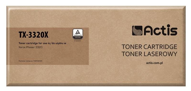 Actis Toner TX-3320X (do drukarki Xerox, zamiennik 106R02306 11000str. czarny) EXPACSTXE0015