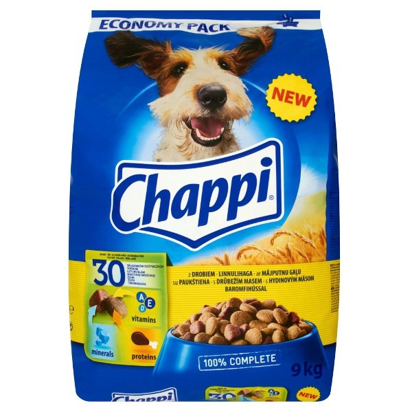 Chappi Z Drobiem I Warzywmi 9 kg