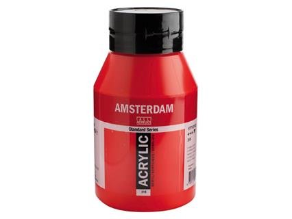 Talens Amsterdam, farba akrylowa, 1000 ml, Czerwień pyrolowa